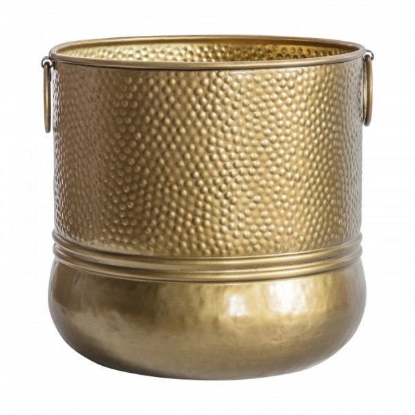 Antique Gold Planter Or Champagne Bucket 