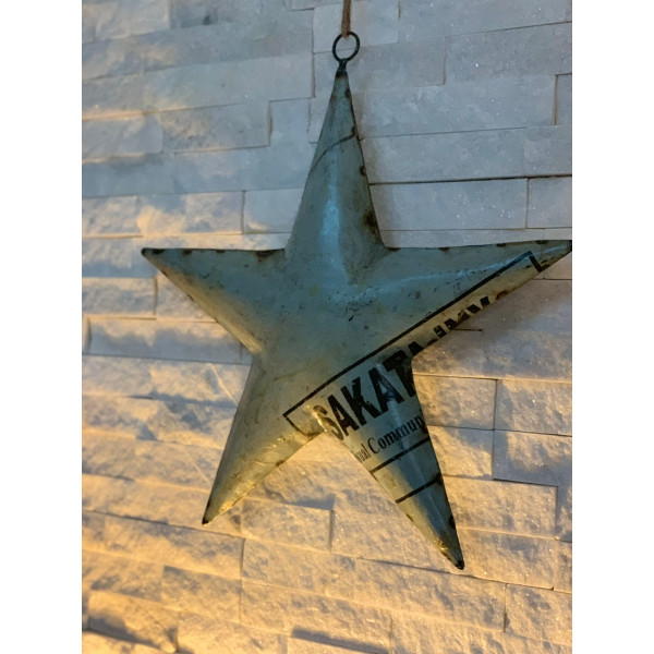 Recycled Iron Star - Large 