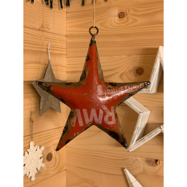 Recycled Iron Star - Small