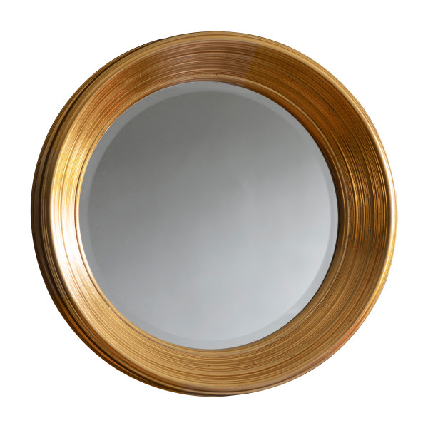 Chaplin Round Mirror Gold