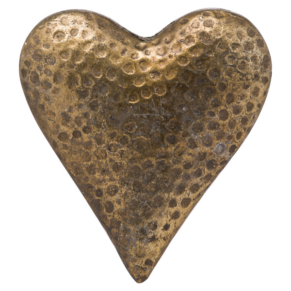 Antique Bronze Heart - Small