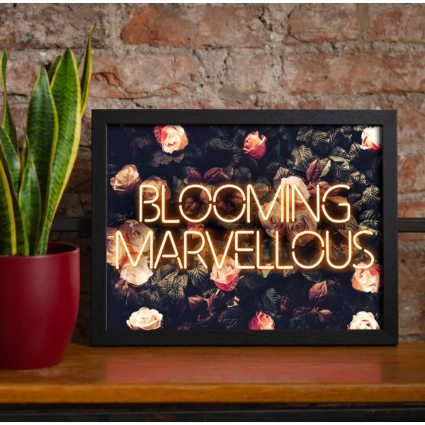 Blooming Marvellous Framed Print  