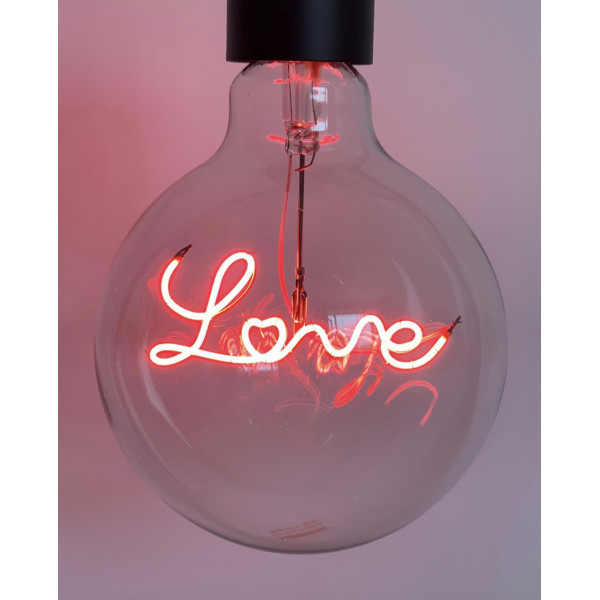 LOVE - Neon Text Bulb 